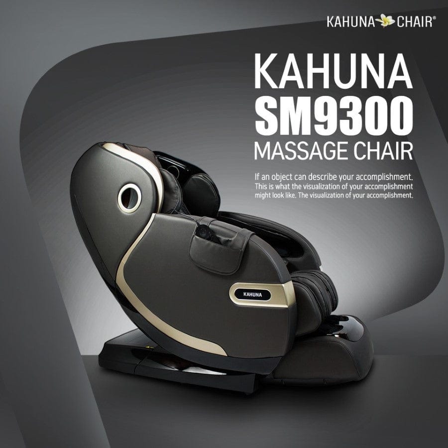 Kahuna Massage Chair Kahuna 4D+@ Dual Air Float Flex HSL-track with Infrared heating SM-9300 Grey