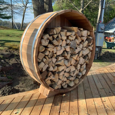 5' Clear Cedar Firewood Storage 250F