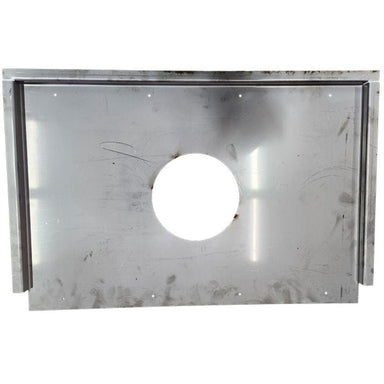 30"x20" Stainless Outside Shield for Siding (9" Hole For Europe Size Chimney) SB220