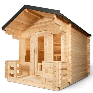 Georgian Cabin Sauna with Porch CTC88PW
