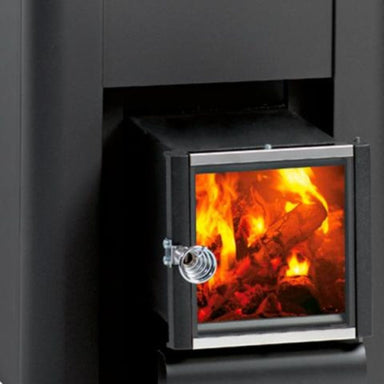 The opening direction of the sauna stove door can be changed for ease of use