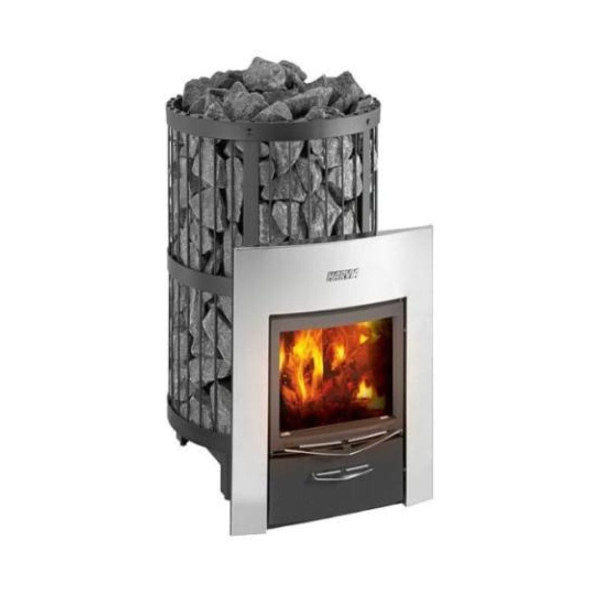 The Harvia Legend 240 Duo sauna stove is perfect for saunas between 353 and 848 cubic feet