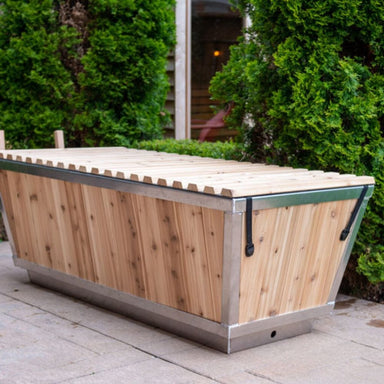 Boost your energy and elevate your mood with our Polar Cold Plunge Tub manufactured in Canada by Leisurecraft. 