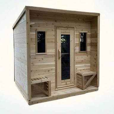 Indulge in pure relaxation with the True North Cabin Saunas.
