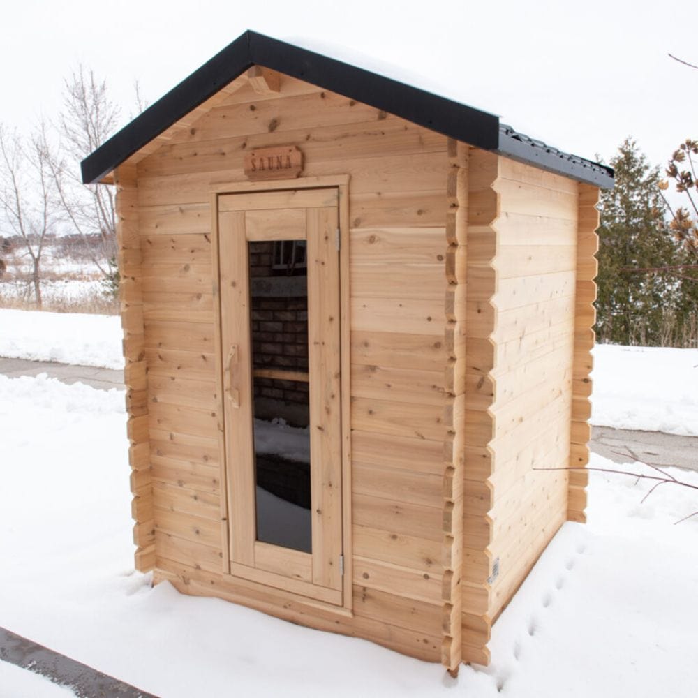 Dundalk LeisureCraft Canadian Timber Granby Cabin Outdoor Sauna