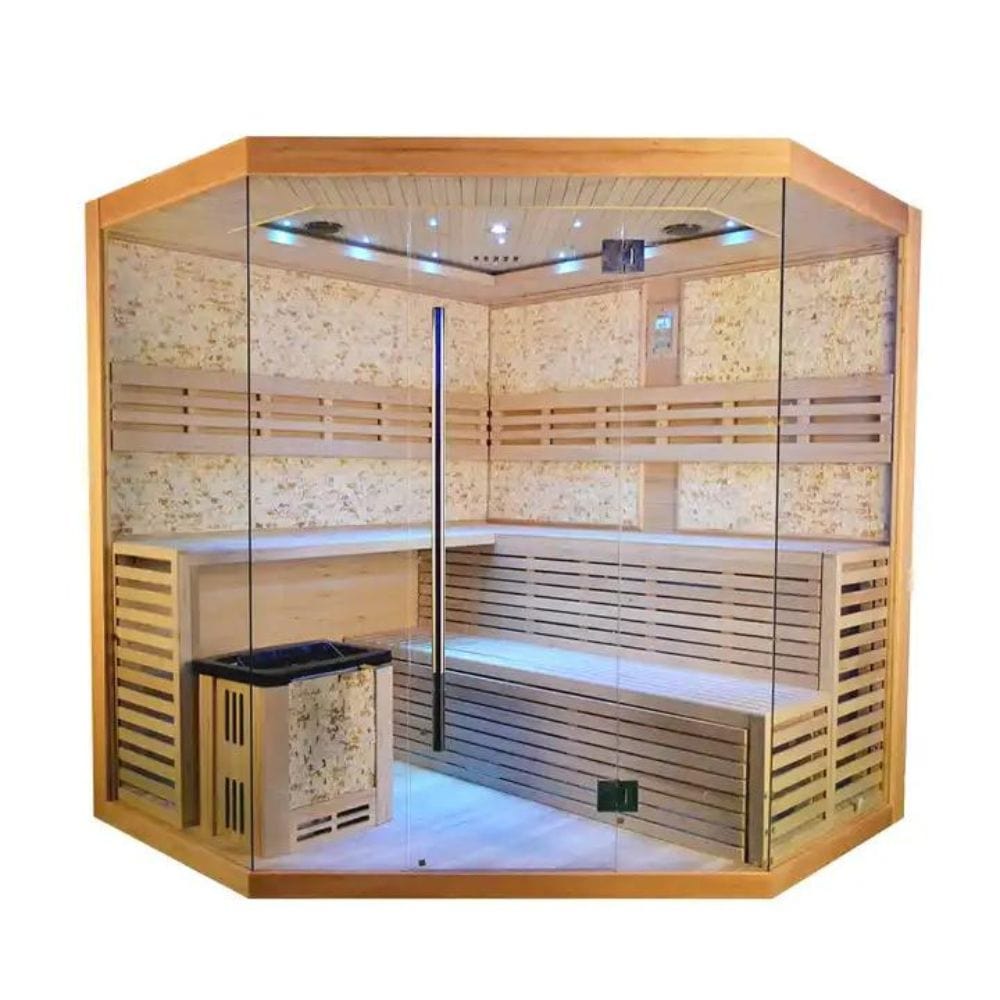 Wood Traditional Indoor Steam Sauna