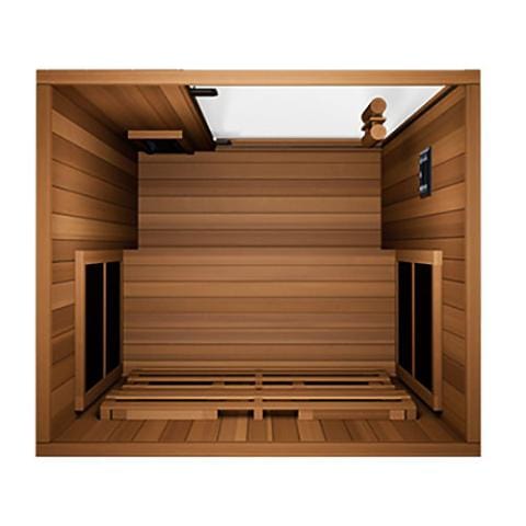 Finnmark FD-1 Full-Spectrum Infrared Sauna 1-Person Home Infrared Sauna, 38”W x 38”D x 78”H