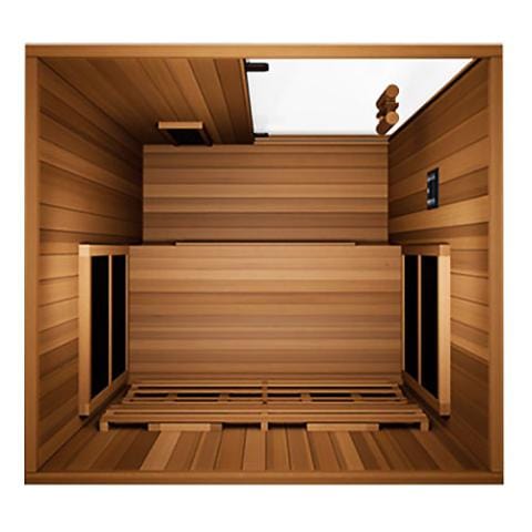 Finnmark FD-2 Full-Spectrum Infrared Sauna  2-Person Home Infrared Sauna, 48”W x 44”D x 78”H