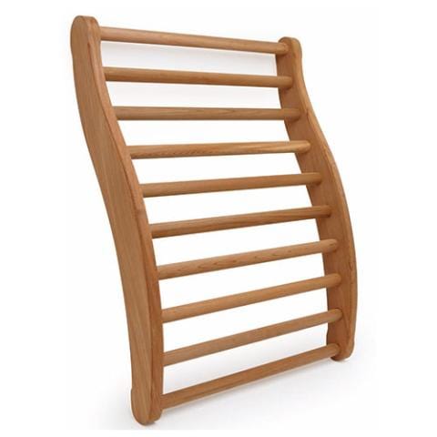 Finnmark Ergonomic Sauna Backrest Canadian Red Cedar S-Shape