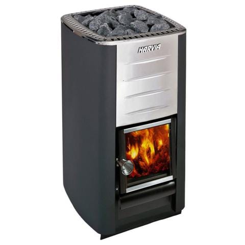 Harvia M3 Wood Burning Heater with Rocks